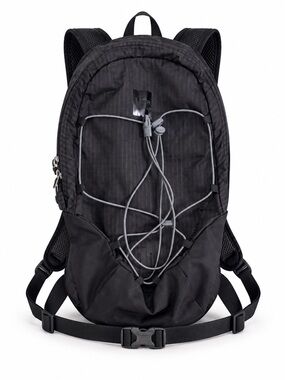 MEC Black Lightweight Daypack Hiking Backpack